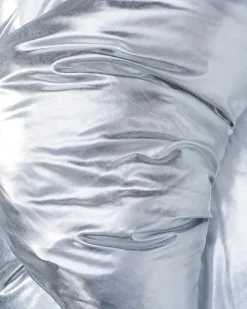 Nude Metallic Jersey Duvet Cover Single fra Magniberg