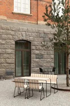 Ocean Bænk, burnt red fra Mater