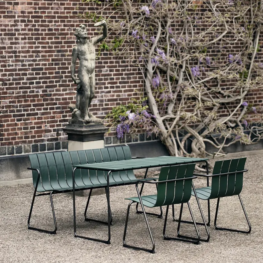 Ocean bord 140x70, sort fra Mater