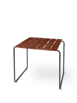 Ocean Havebord 70x70, burnt red fra Mater
