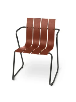 Ocean Havestol, burnt red fra Mater