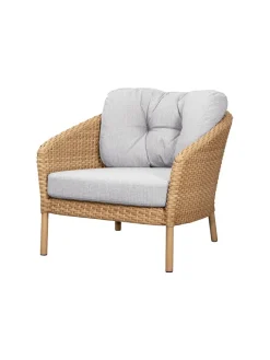Ocean Large Loungestol, flat weave fra Cane-line