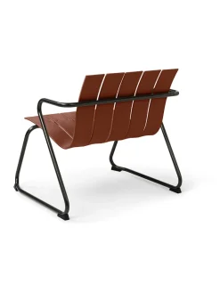 Ocean Loungestol, burnt red fra Mater
