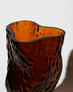 Ostrea Vase, klart glas fra Hein Studio