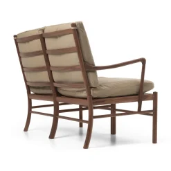 OW149-2 Colonial sofa eg olie, Terra-læder af Ole Wanscher