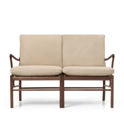 OW149-2 Colonial sofa eg olie, Terra-læder af Ole Wanscher