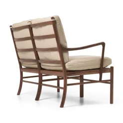 OW149-2 Colonial sofa eg olie, Terra-læder af Ole Wanscher