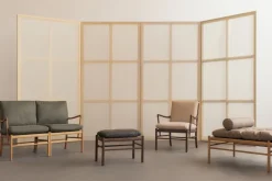 OW150 daybed eg olie, Terra-læder af Ole Wanscher