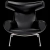 OX Chair - Primo 88 læder i sort af Hans J. Wegner