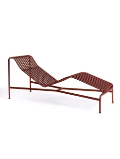 Palissade Chaise Longue, hot galvanised fra Hay