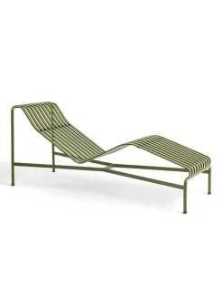 Palissade Chaise Longue, hot galvanised fra Hay