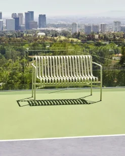 Palissade Dining Bench, hot galvanised fra Hay