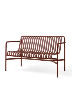 Palissade Dining Bench, sky grey fra Hay