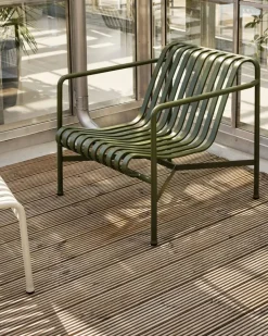 Palissade Lounge Chair Low, antracit fra Hay