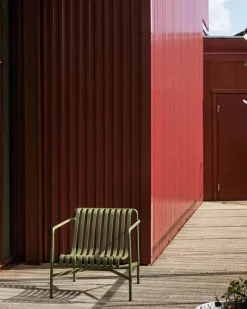 Palissade Lounge Chair Low, antracit fra Hay