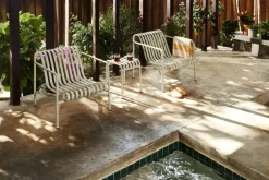 Palissade Lounge Chair Low, antracit fra Hay