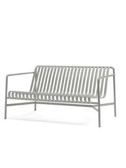 Palissade Lounge Sofa, hot galvanised fra Hay