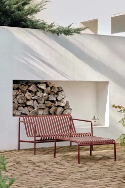 Palissade Lounge Sofa, iron red fra Hay