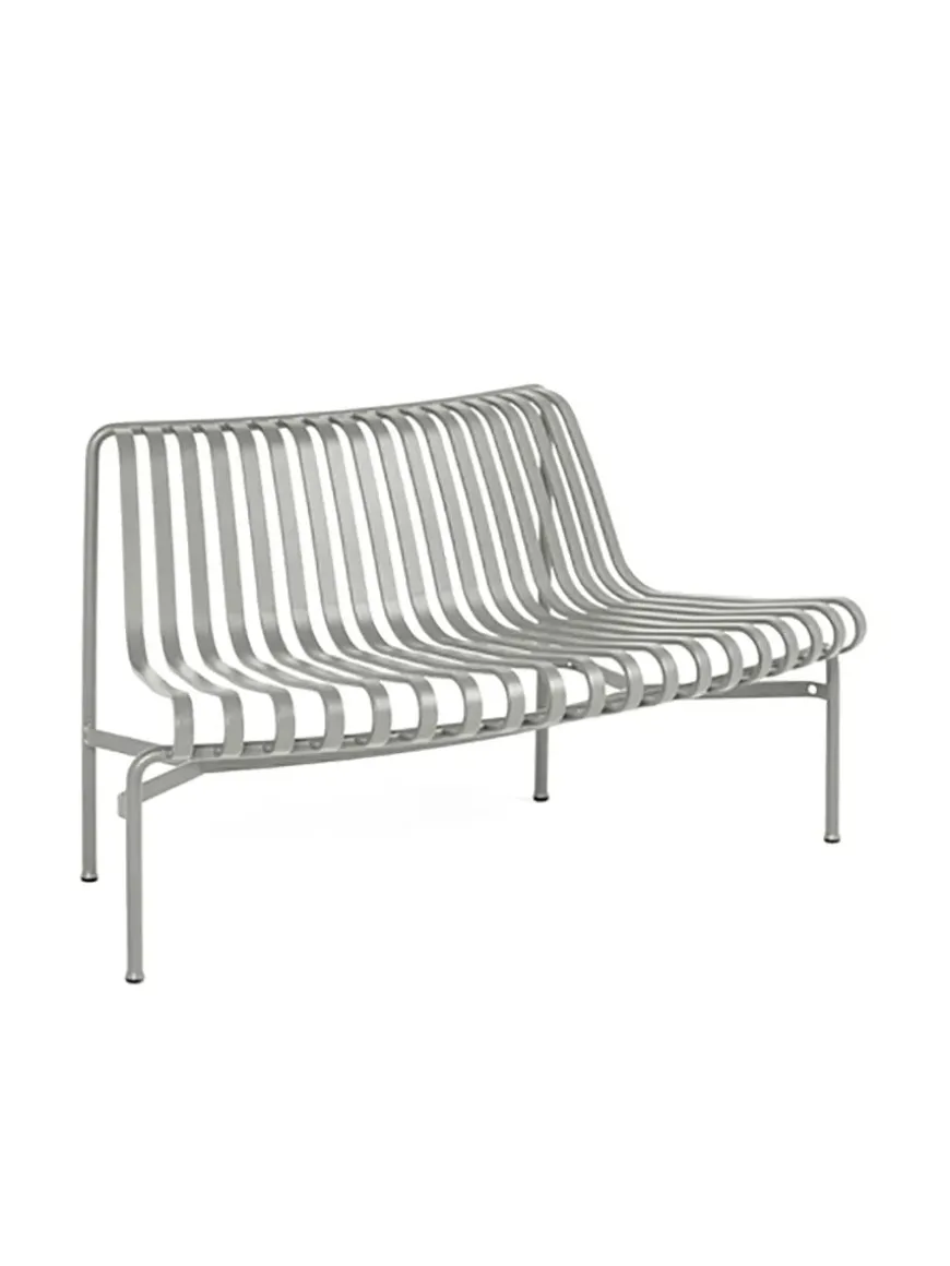 Palissade Park Dining Bench, out, antracit fra Hay