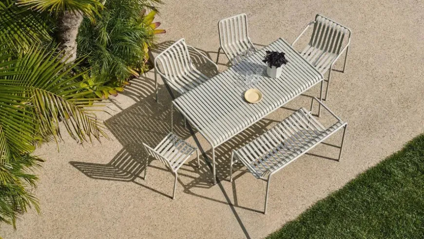 Palissade Table 170x90, Deep Blue fra Hay