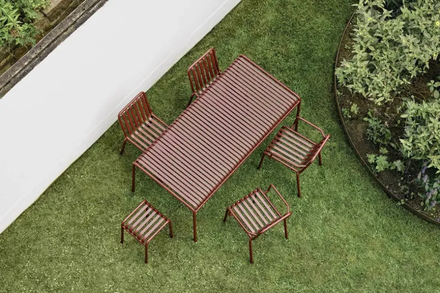 Palissade Table 170x90, Deep Blue fra Hay