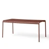 Palissade Table 170x90, iron red fra Hay