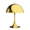 Panthella 320 bordlampe, messing af Verner Panton