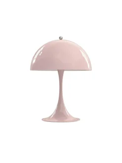 Panthella 250 bordlampe, messing af Verner Panton