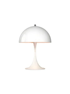 Panthella 250 bordlampe, orange af Verner Panton