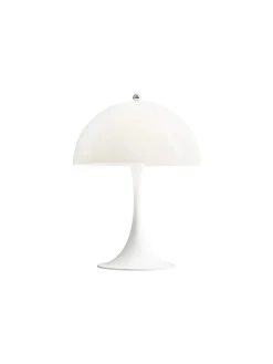 Panthella 250 bordlampe, pale blue af Verner Panton