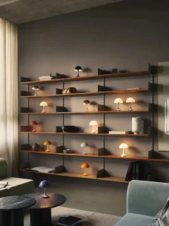 Panthella 160 Portable V3, opal beige af Verner Panton