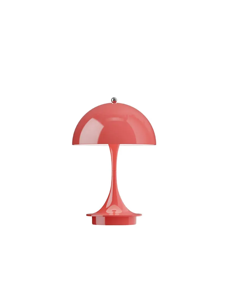 Panthella 160 Portable V3, opaque coral af Verner Panton