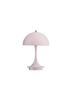 Panthella 160 Portable V3, opal pale blue af Verner Panton