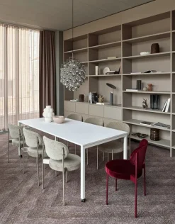 Panton Move spisebord, Black af Verner Panton