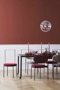 Panton Move spisebord, Black af Verner Panton