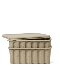 Paper Pulp Box, 2 stk fra Ferm Living