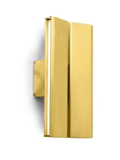 Papilio Double Væglampe, browned brass fra Anour