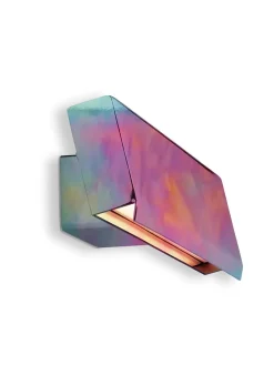 Papilio Single Væglampe, Dark Opal Chrome Limited Edition fra Anour