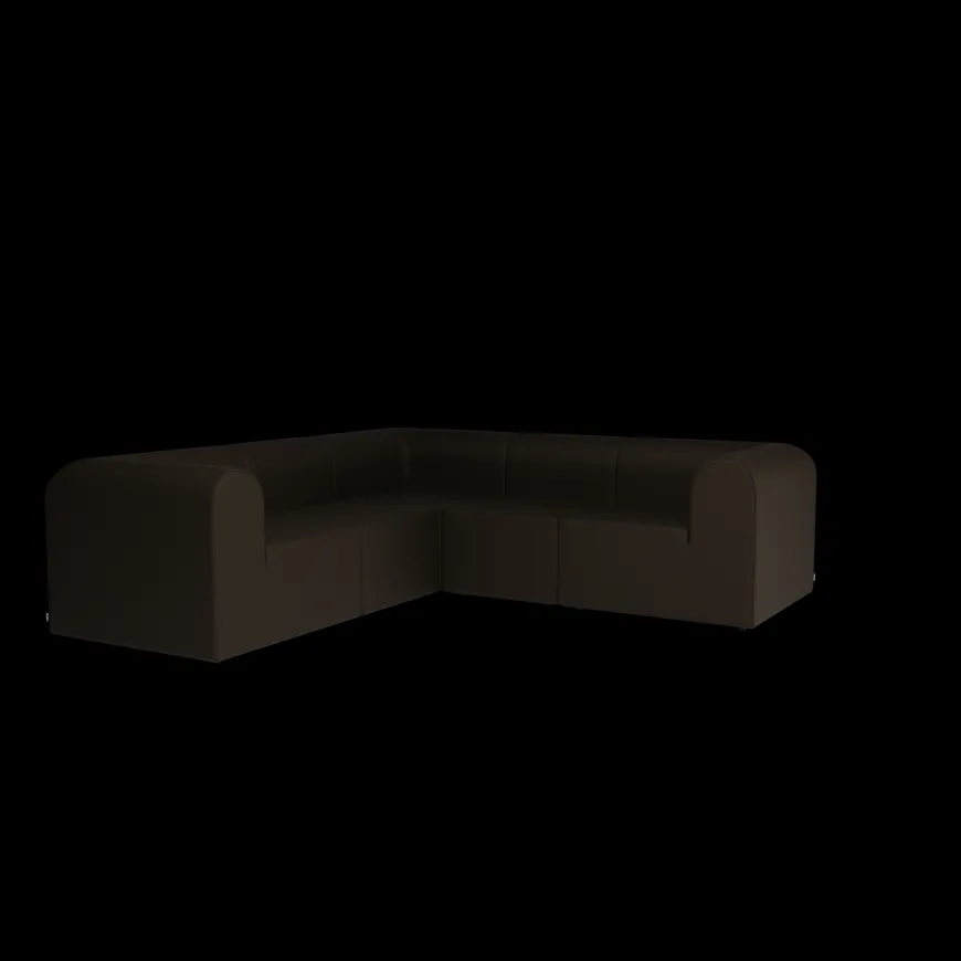 Paradigm 4-personers sofa med armlæn fra Montana