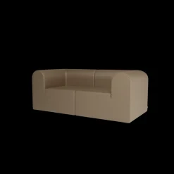 Paradigm 3-personers sofa med pouf venstre fra Montana