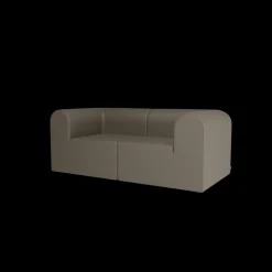 Paradigm 3-personers sofa med pouf venstre fra Montana