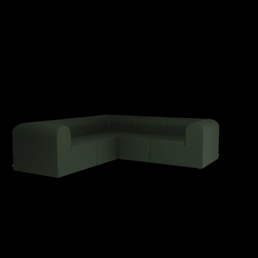 Paradigm 2-personers sofa med armlæn fra Montana