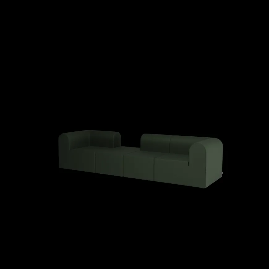 Paradigm Sofa 2-Seater m. åben ende højre fra Montana