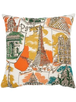 Paris Mon Amour, ocre Pude fra Poulin Design