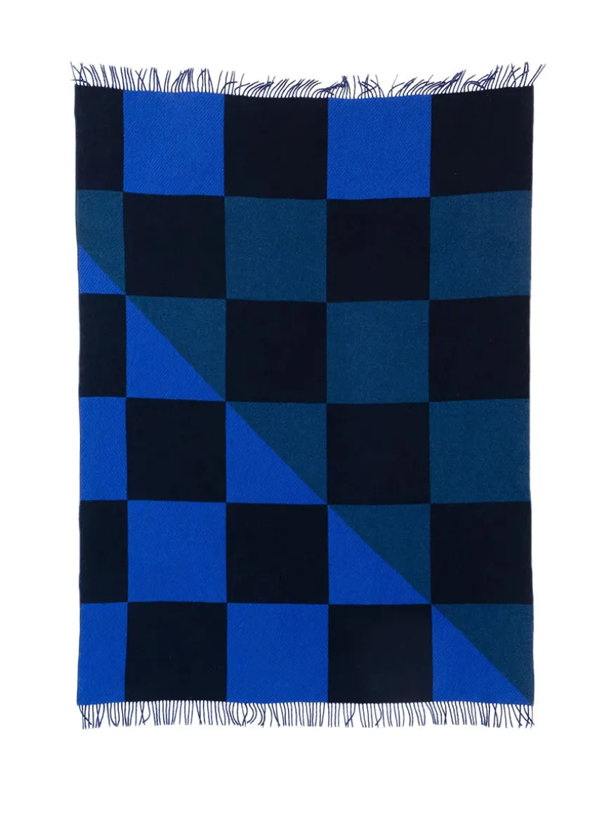 Patch Plaid, saffron/blue/white fra raawii