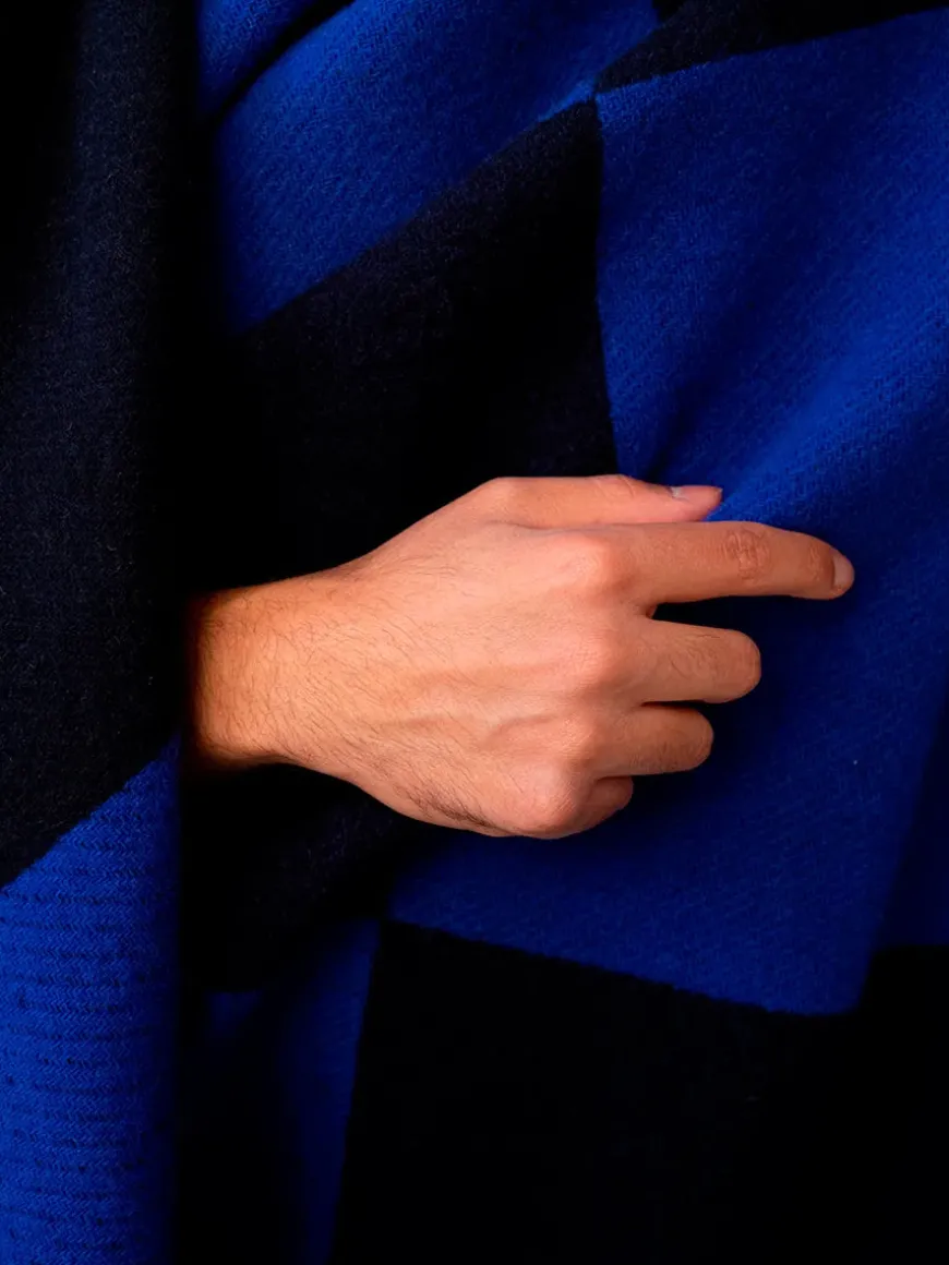 Patch Plaid, saffron/blue/white fra raawii