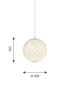 Patera Oval pendel fra Louis Poulsen