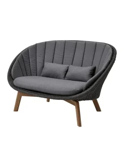 Peacock 2-pers. Sofa, Soft Rope fra Cane-line