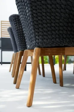 Peacock Stol, Soft Rope m/ben i teak fra Cane-line