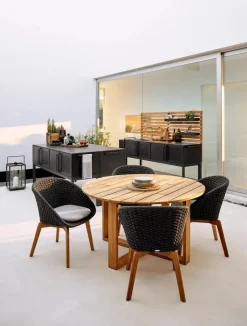 Peacock Stol, Soft Rope m/ben i teak fra Cane-line